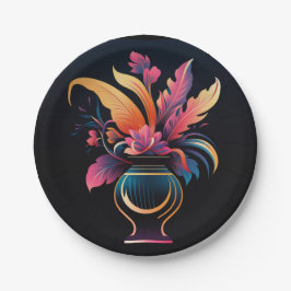 PLATO DE PAPEL NEO VASE #1