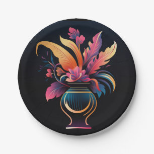 PLATO DE PAPEL NEO VASE #1