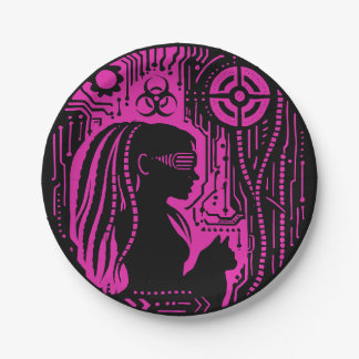 Plato De Papel Neon Dread Protocol