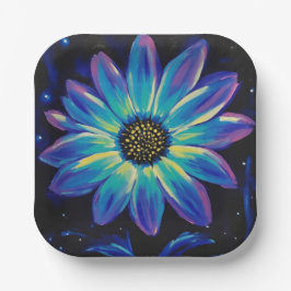 Plato De Papel NeonWildFlower