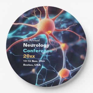 Plato De Papel Neurología Conferencia Médica de Neurocirugía
