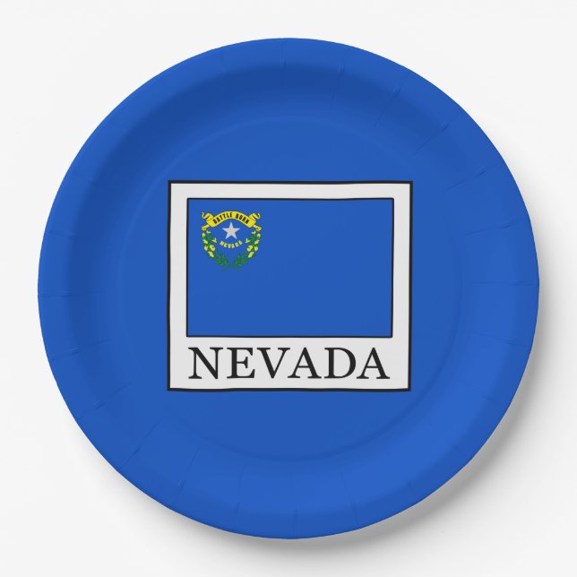 Plato De Papel Nevada (Anverso)