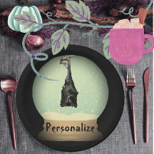 Nevada de murciélago colgante globo negro caída gó