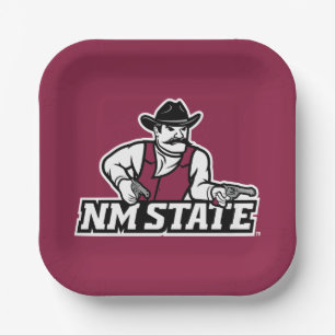 Plato De Papel New Mexico State Aggies