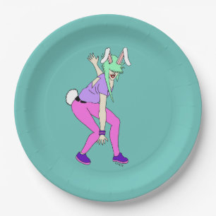 Plato De Papel niñera