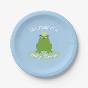 Plato De Papel Niños con precio de rana