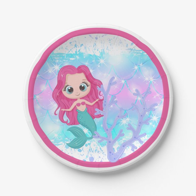 Plato De Papel Niños de cumpleaños (Anverso)