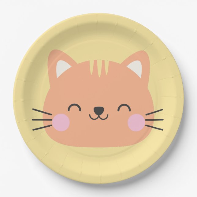 Plato De Papel Niños de cumpleaños sala de pared de arte Placas d (Anverso)
