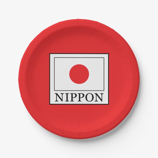 Plato De Papel Nippon (Anverso)