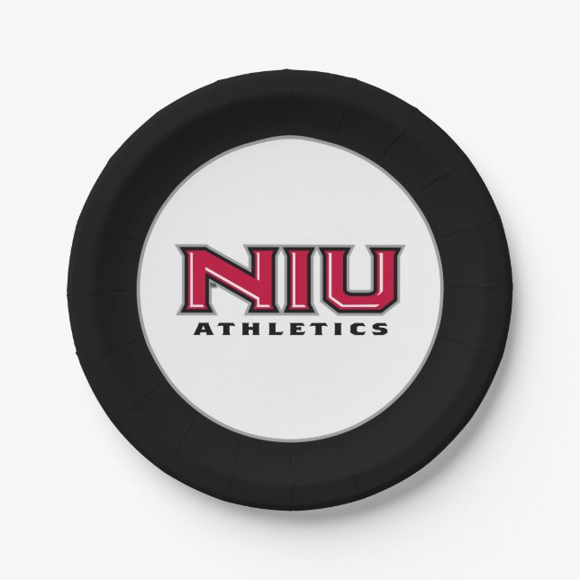 Plato De Papel NIU Athletics (Anverso)