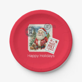 Plato De Papel No abrir hasta que los Navidades usen papel