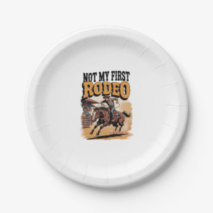 Plato De Papel No es mi primer rodeo del oeste