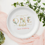 Plato De Papel ¿No es una maravillosa Chica Fiesta de cumpleaños?<br><div class="desc">¿No es ella maravillosa Chica primera Fiesta de cumpleaños planchas El arcoiris terrestre es perfecto para una fiesta de cumpleaños mínima y moderna? Elija nuestro diseño de arcoiris color pastel para su fiesta de primer cumpleaños.</div>