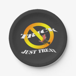 Plato De Papel No hay truco solo trata