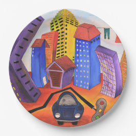 Plato De Papel No olviden las placas de papel lavado