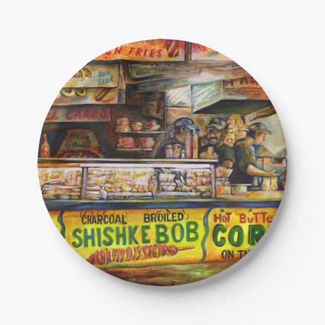 Plato De Papel No puedes competir con eso (Anverso)