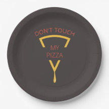 No toques mi pizza personalizada