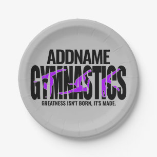Plato De Papel NOMBRE DE Gimnasia NOMBRE Equipo Acrobático Gimnas