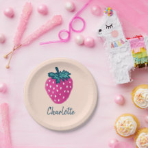 Nombre personalizado de fruta de fresa de corte