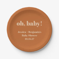 Nombre personalizado moderno de Terracota barata B
