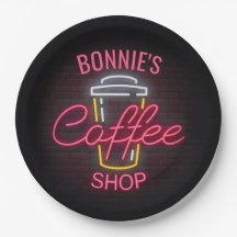 NOMBRE personalizado Personalizado de la cafetería
