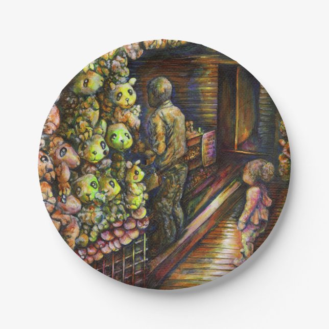 Plato De Papel Norte del Circo (Anverso)