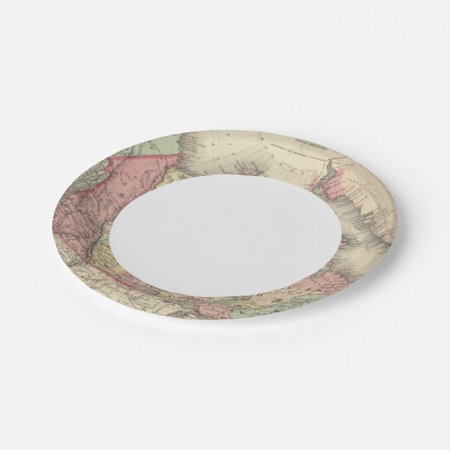 Plato De Papel Norteamérica (Angular)