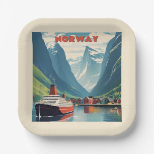 Plato De Papel Noruega