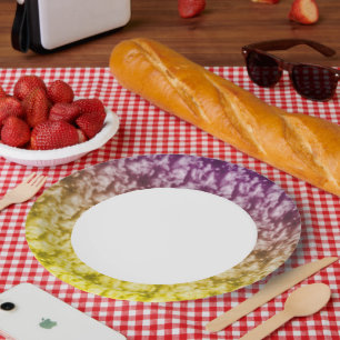 Plato De Papel Nubes suaves 6