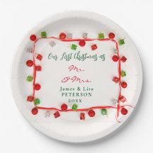 Nuestra primera Navidad como Sr. y la Sra.