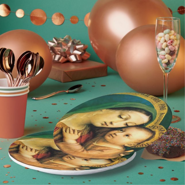 Plato De Papel Nuestra Señora de la Buena Consejera (Multi)