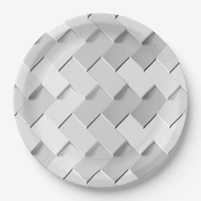 Plato De Papel Nueva creación de patrones 5 (Anverso)