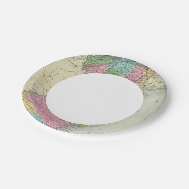 Plato De Papel Nueva Jersey (Angular)