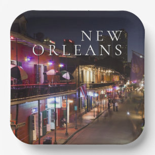 Plato De Papel Nueva Orleans, Luisiana El Barrio Francés