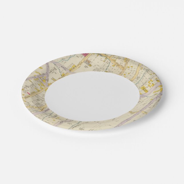 Plato De Papel Nueva York 10 (Angular)