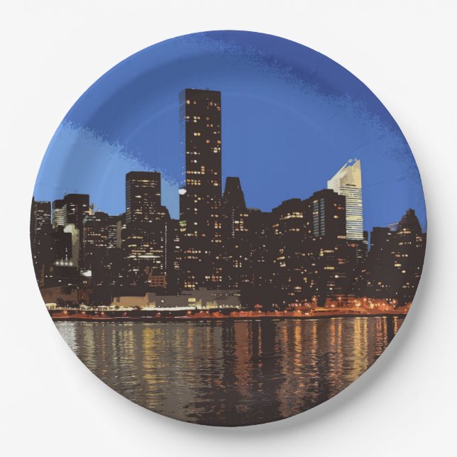 Plato De Papel Nueva York 2001 (Anverso)