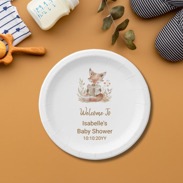 Plato De Papel Nuevo capítulo inicia Baby Shower de Fox Storybook (Subido por el creador)