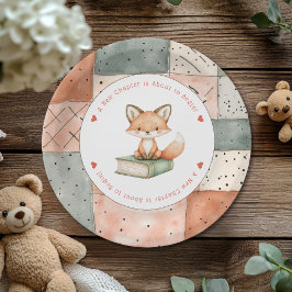 Plato De Papel Nuevo capítulo inicia Baby Shower de storybook