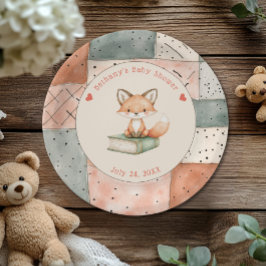 Plato De Papel Nuevo capítulo inicia Baby Shower de storybook
