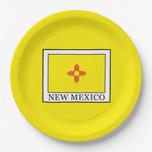 Plato De Papel Nuevo México