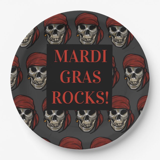 PLATO DE PAPEL NUEVOS ORLEANOS (Anverso)