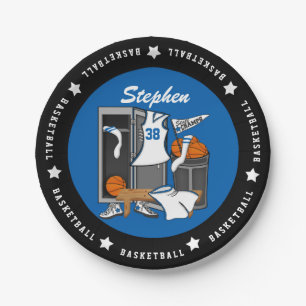 Plato De Papel Número de nombre de jugador del Personalizado del