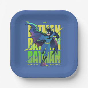 Plato De Papel Nunca renuncies al gráfico de ejecución de Batman