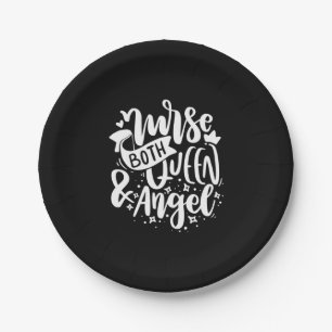 Plato De Papel Nurse Gift   Enfermería, Tanto Reina Como Angels