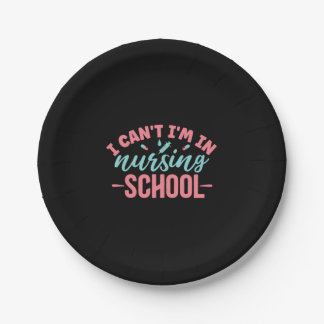 Plato De Papel Nurse Gift | I Am In Nursing School