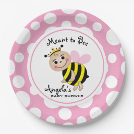 Plato De Papel Objetivo para ser placas de papel Baby Shower