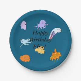 Plato De Papel Octopusos dumbo