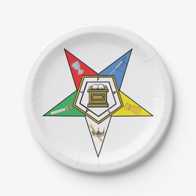 PLATO DE PAPEL OES (Anverso)