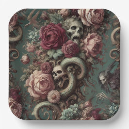 Plato De Papel Of Bone & Vine – Gothic Victorian 