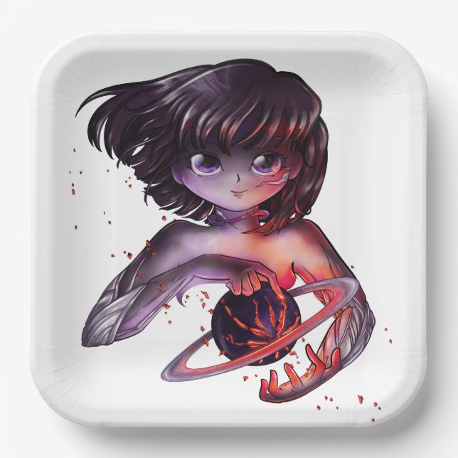 Plato De Papel Of Destruction (Anverso)